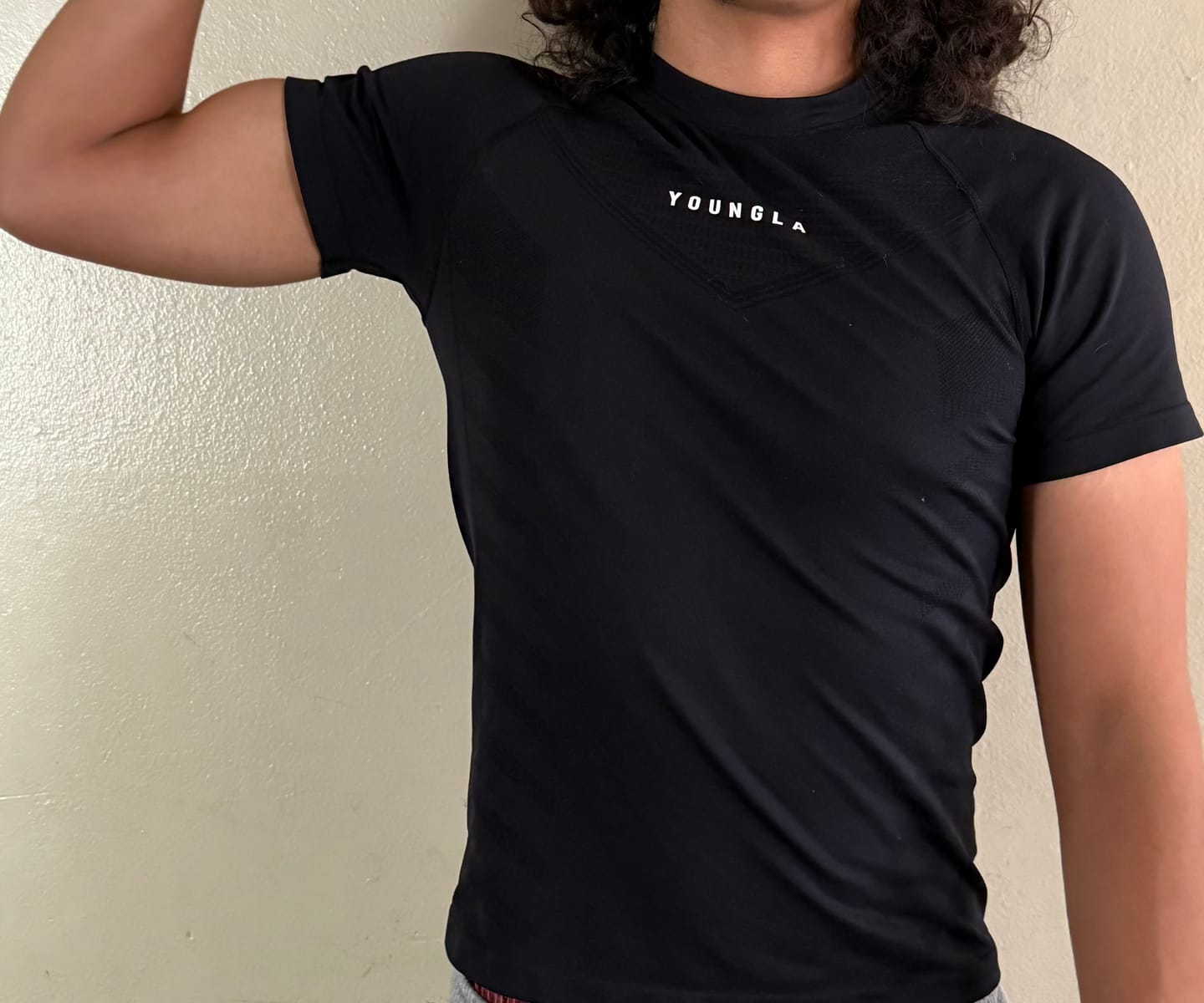 Customer photo review of 475 SuperVillain Compression Tees