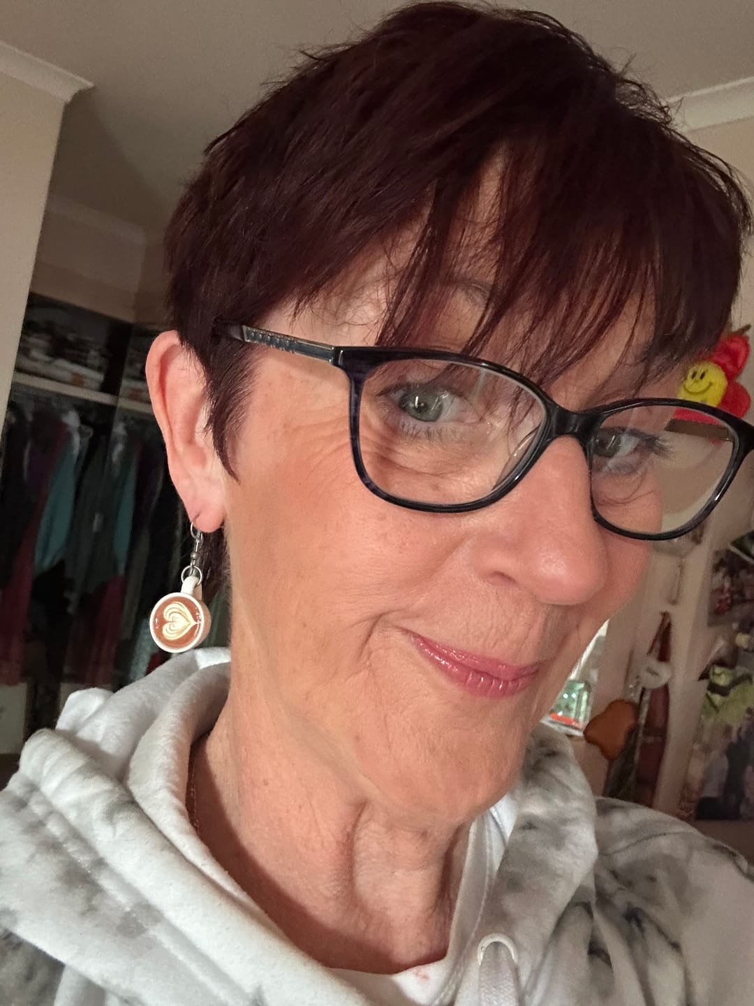 Customer photo review of BUY ONE GET ONE FREE! BESTSELLER ✨ Cappuccino Coffee cup Earrings