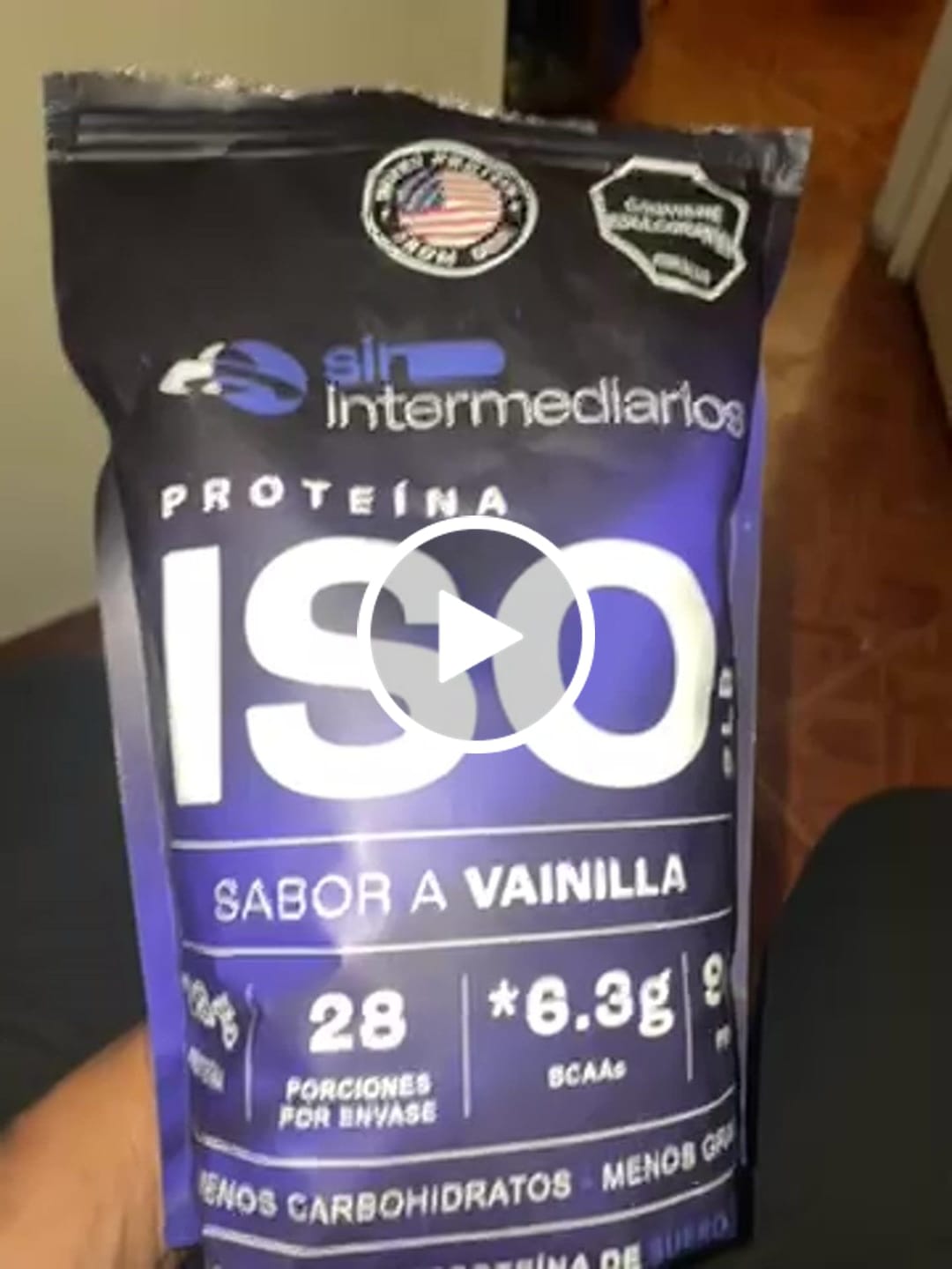 Customer video review of Proteína Aislada ISO - Vainilla