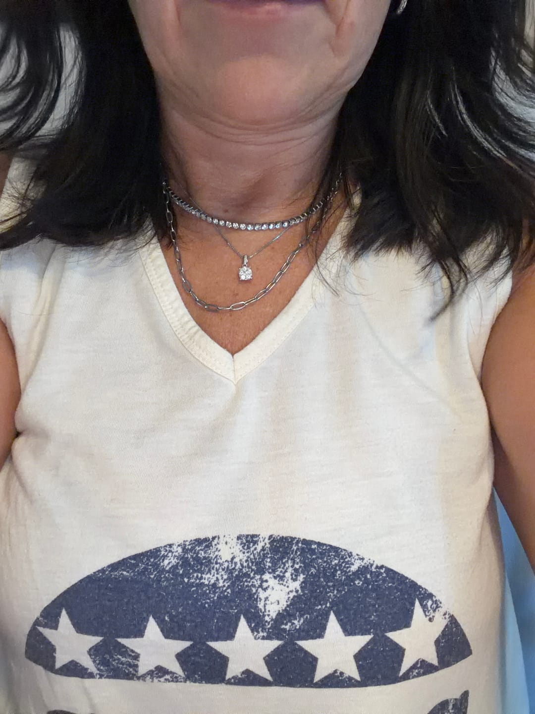 Customer photo review of Maui Paperclip Necklace (Bundle)