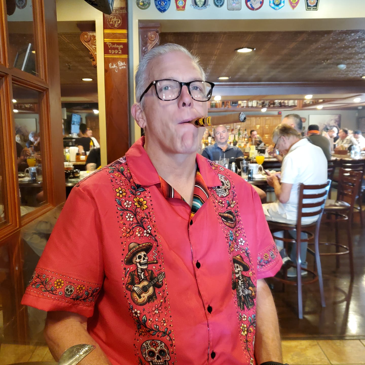 Customer photo review of El Reventón Fiesta Guayabera