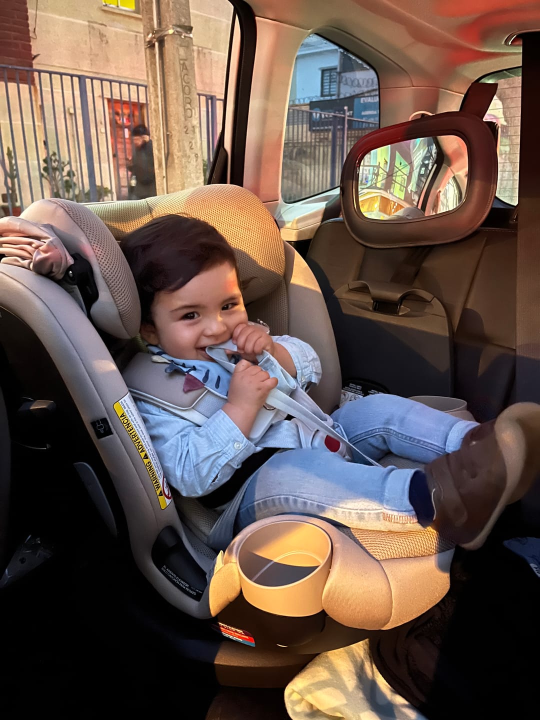 Customer photo review of Silla de auto convertible todo en una Callisto G 360°