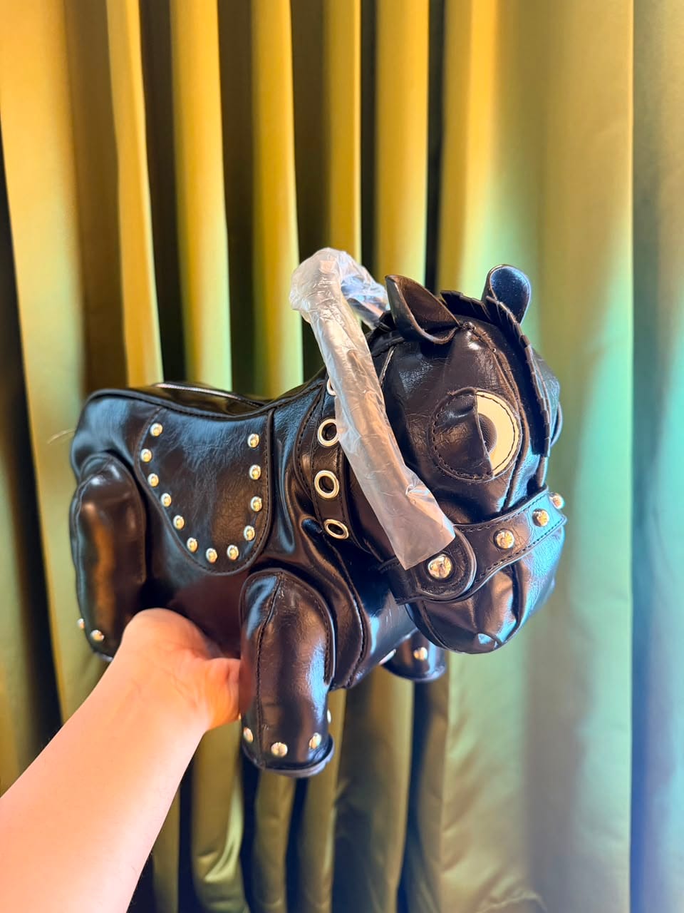 Customer photo review of Cavallo Handbag in Vegan Leather