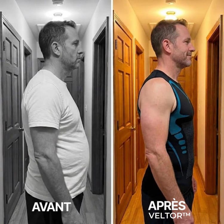 Customer photo review of Débardeur de Compression Gainant - VELTOR™