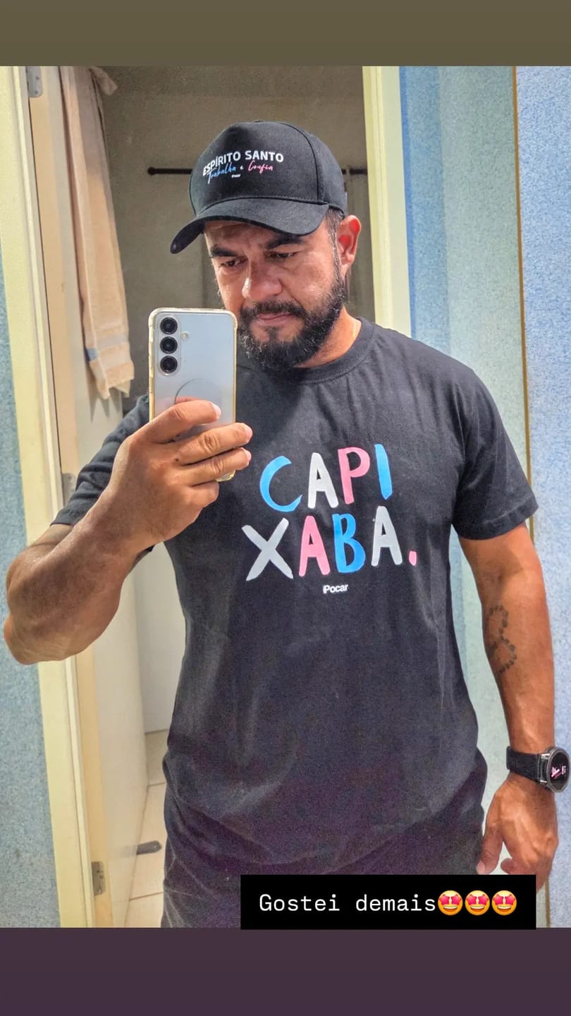 Customer photo review of Boné | ESPÍRITO SANTO - Trabalha e Confia