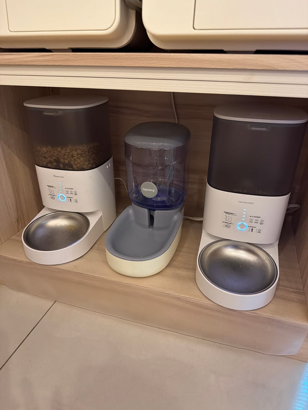 Customer photo review of 霍曼寵物餵食器