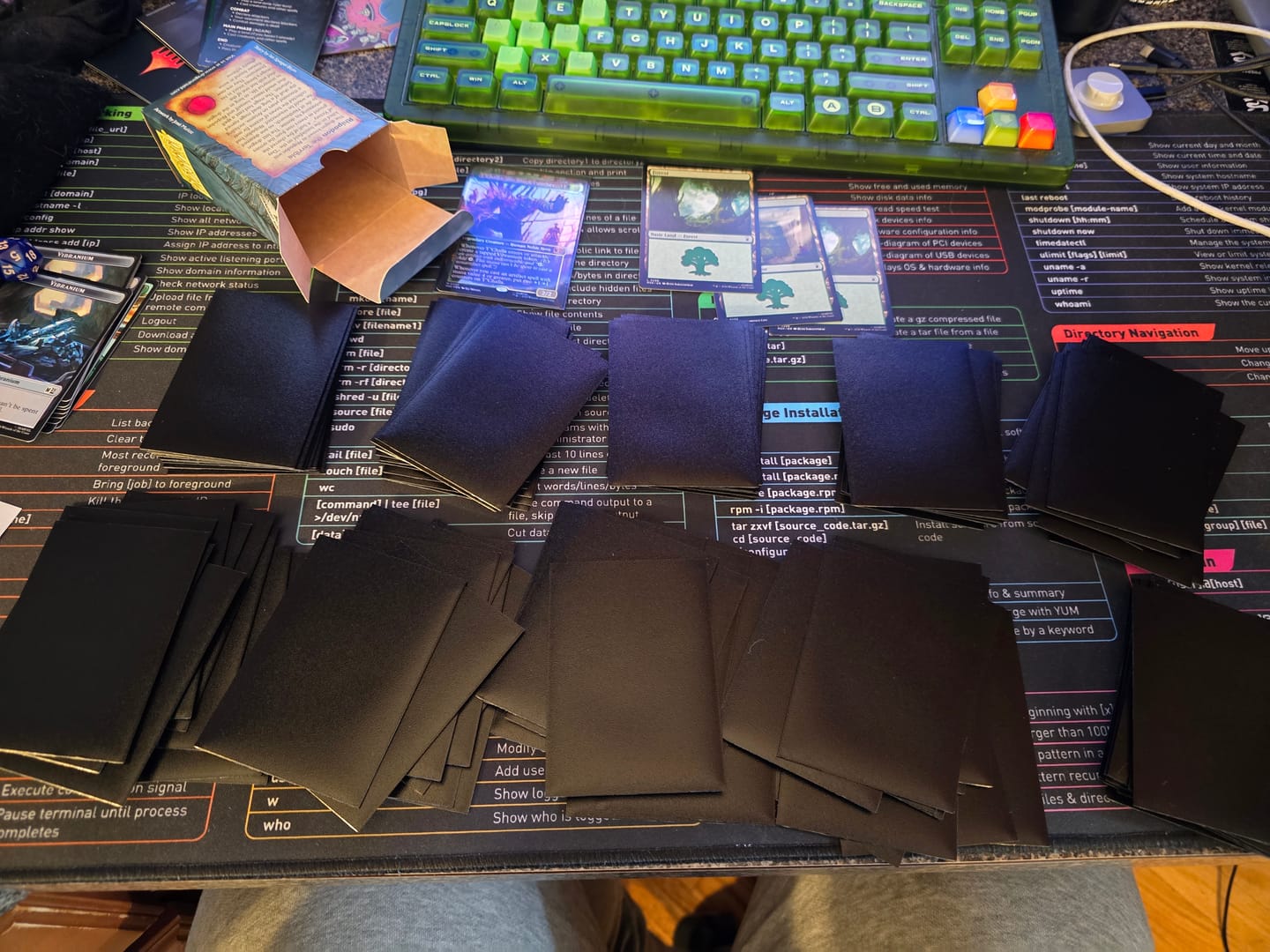 Customer photo review of Dragon Shield Display Case – Premium Card Storage & Protection
