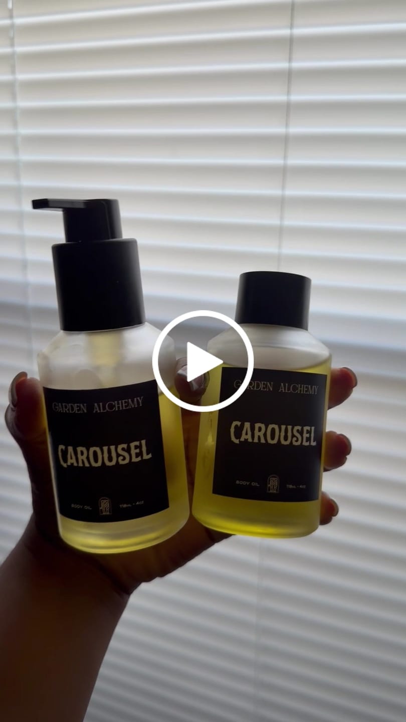 Customer video review of CAROUSEL BODY OIL
