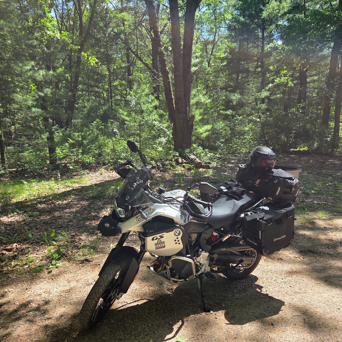 Customer photo review of MotoBags – Semi-Rigid Motorcycle Bags