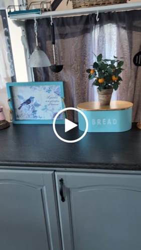 Kundeanmeldelse med video av Skifer matt kontaktplast