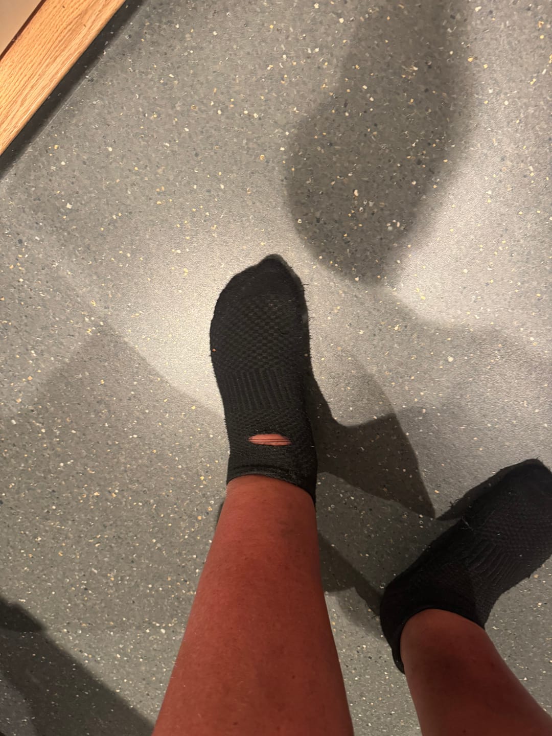 Customer photo review of Ankelstrumpor i bambu med mild kompression