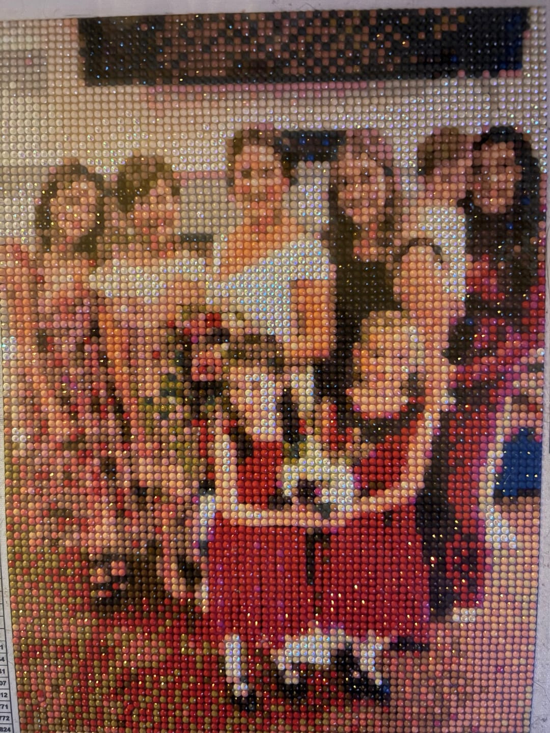 Customer photo review of Custom Diamond Painting Kits