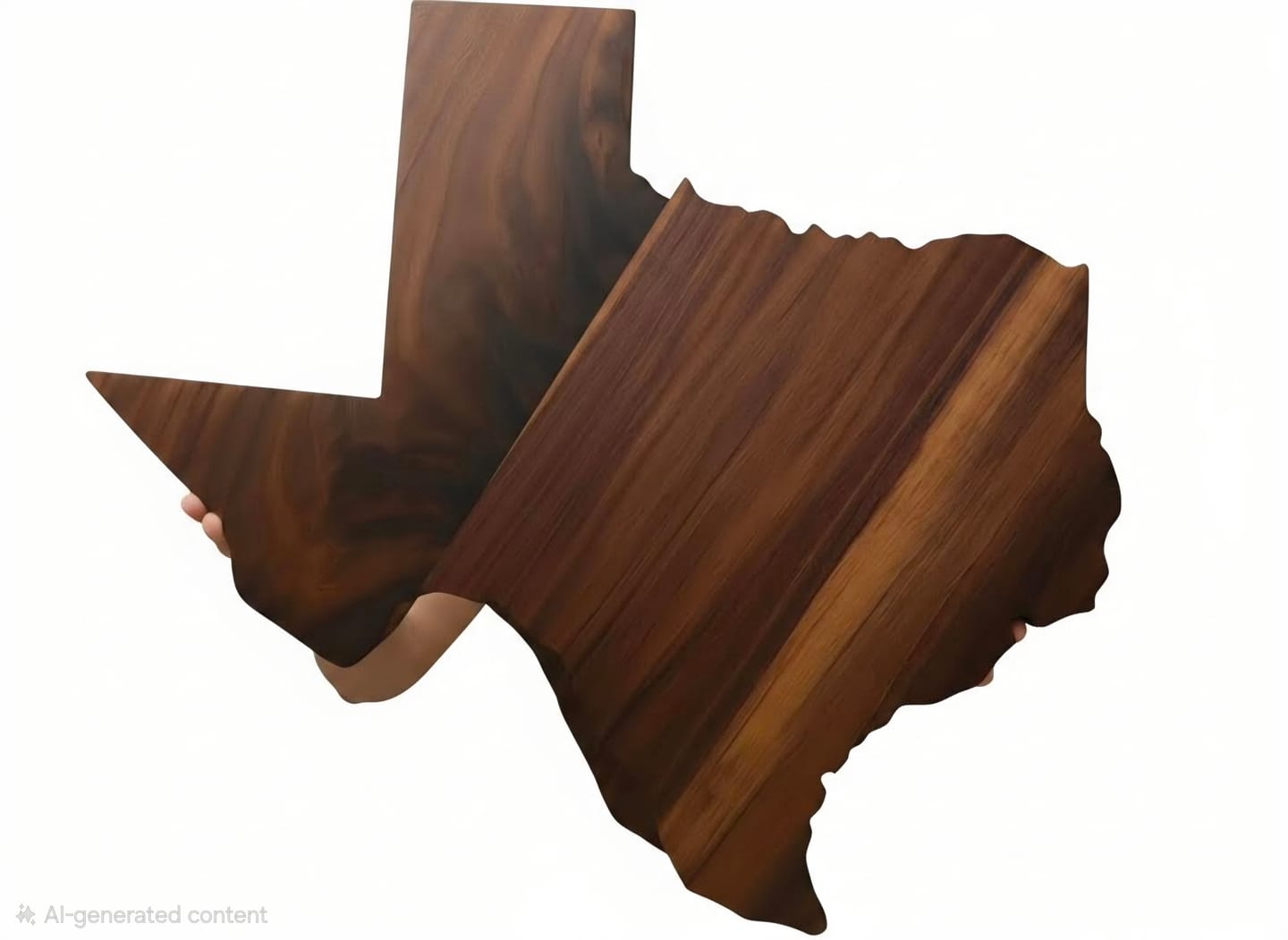 Customer photo review of 16x15" State Of Texas + Star Inlay Acrylic Router Template