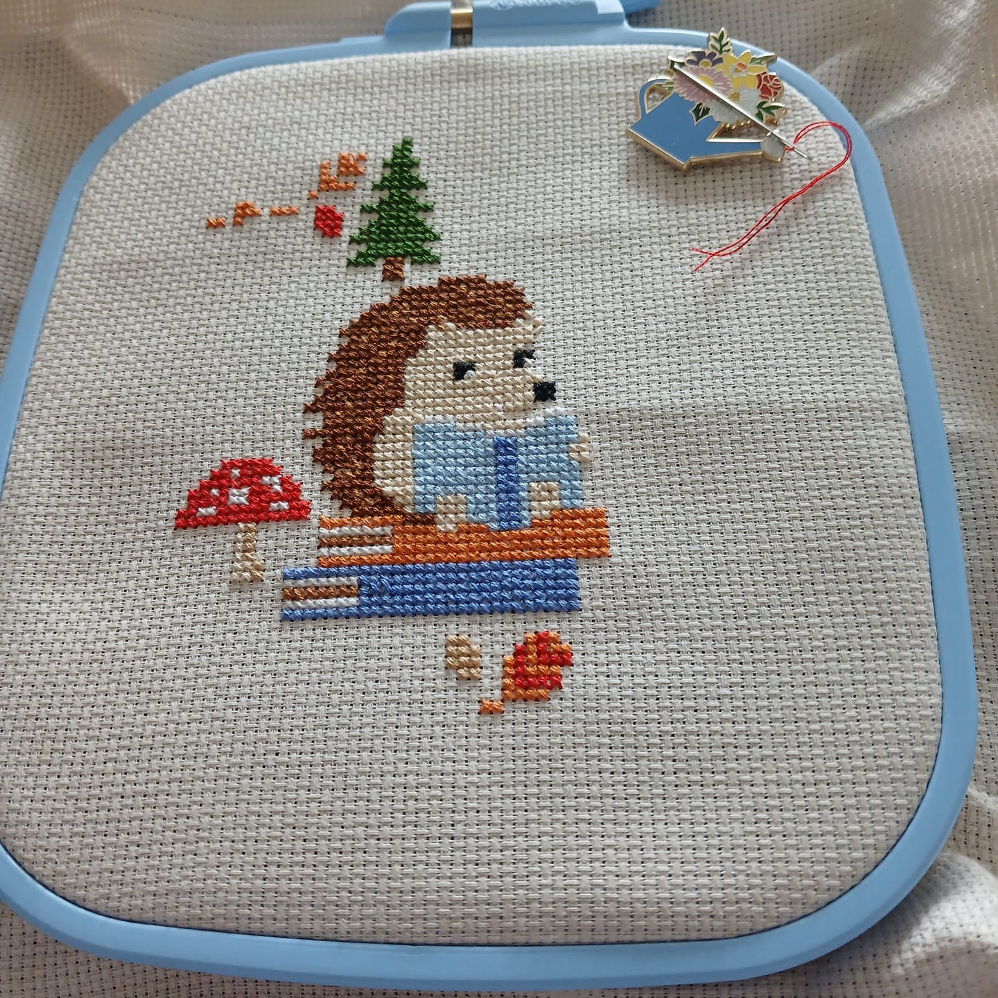 Customer photo review of Hello Sunshine - Cross Stitch Pattern