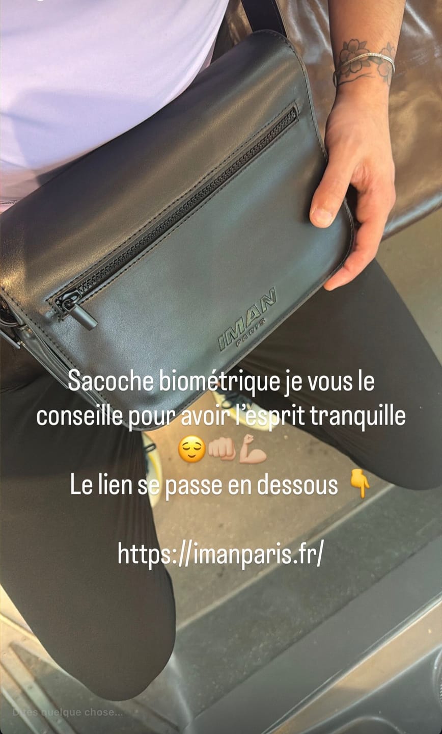 Customer photo review of Sacoche Biométrique