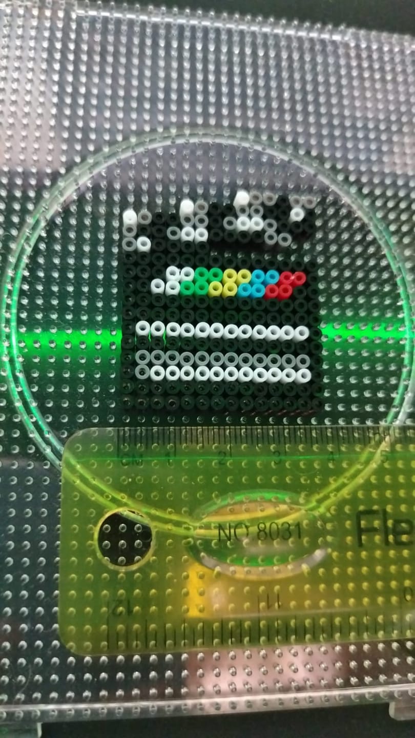 Customer photo review of Bolsa de 2000 Beads - MINI 2.6mm