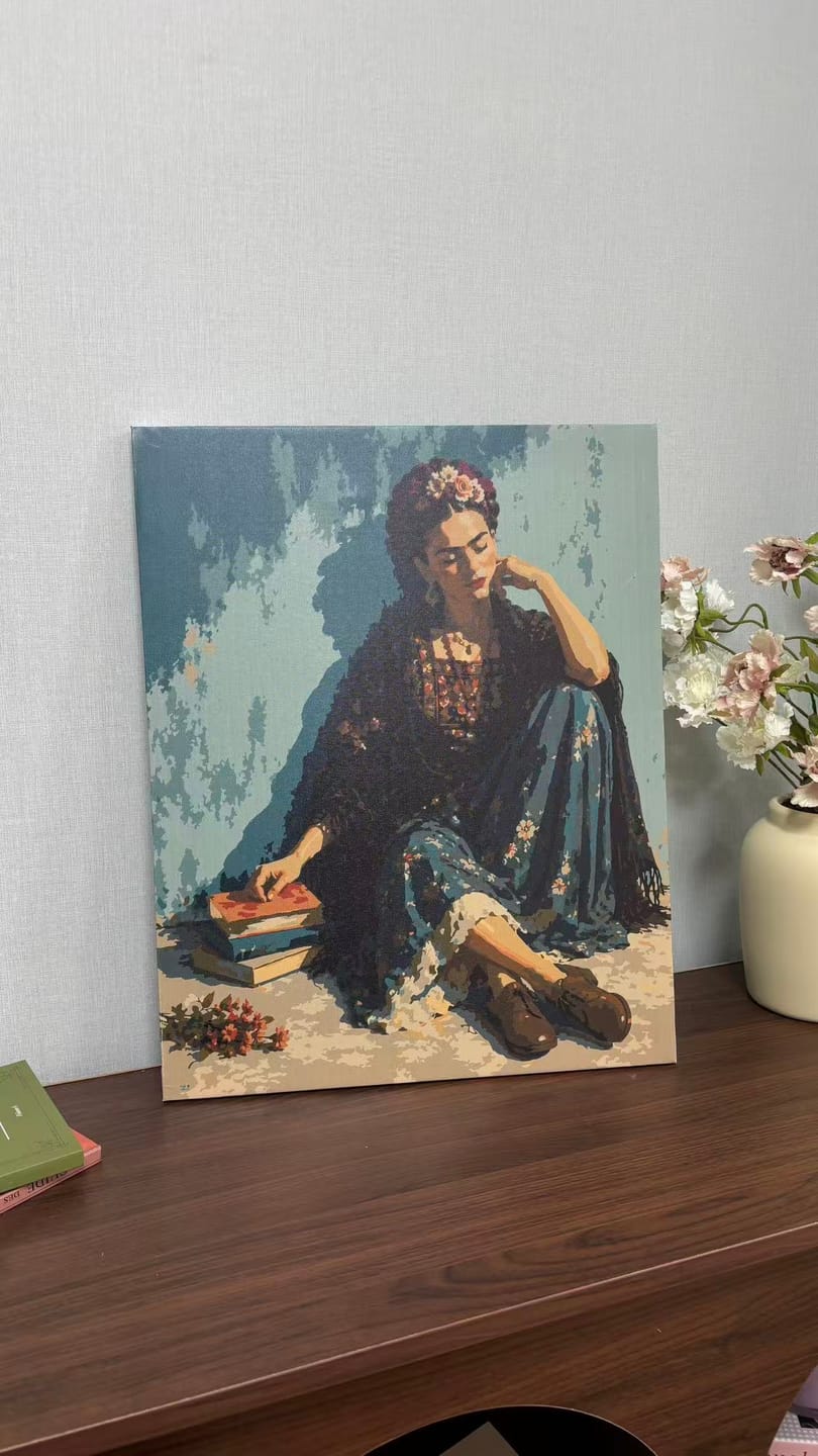 Customer photo review of Bohemian Reverie | Paint by Number