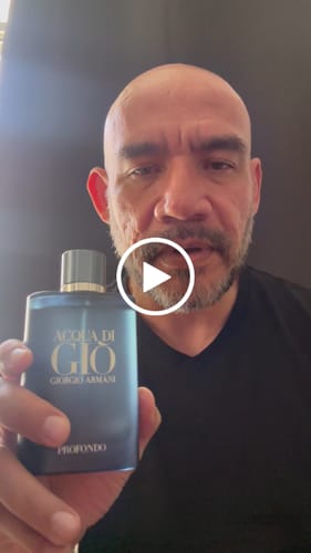 Reseña con vídeo de un cliente sobre Perfume Giorgio Armani ACQUA DI GIÒ PROFONDO EDP