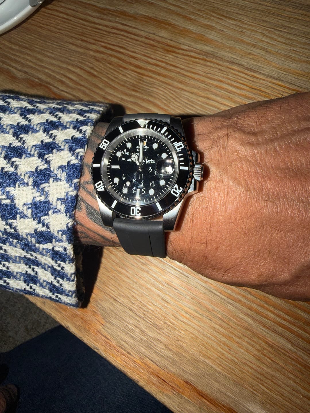 Customer photo review of HYDROCORE FLUORO WATCH
