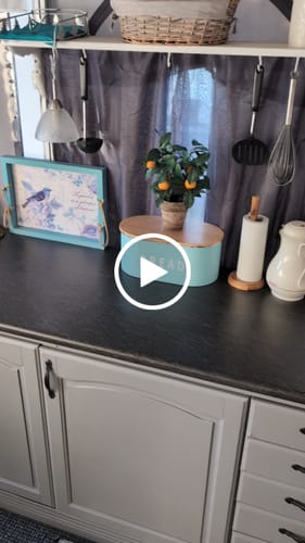 Kundeanmeldelse med video av Skifer matt kontaktplast