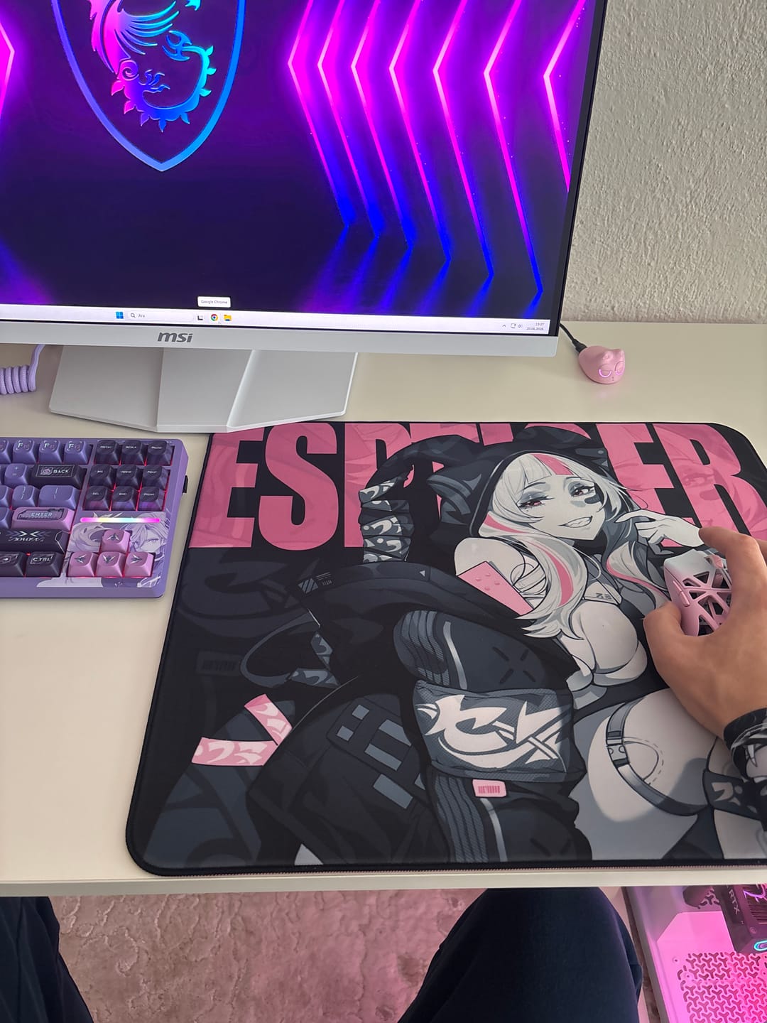 Customer photo review of ESPTiger Tang Dao Pioneer Series Mousepad