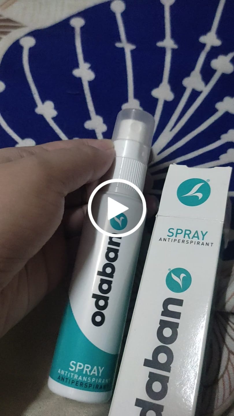 Customer video review of odaban® Spray - Antiperspirant