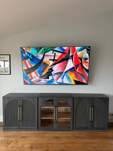 Customer photo review of Jagger Mid-Century Modular Sideboard Set (3-Piece)