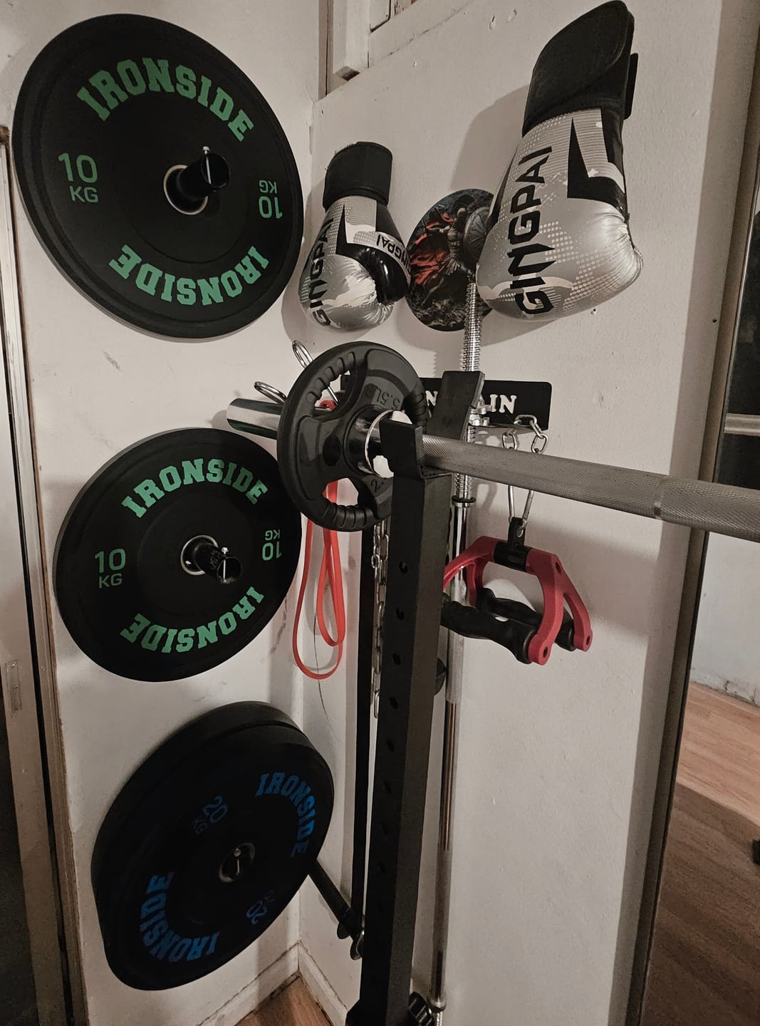 Customer photo review of Disco Olímpico Pro Bumper (5 a 25 KG) IRONSIDE
