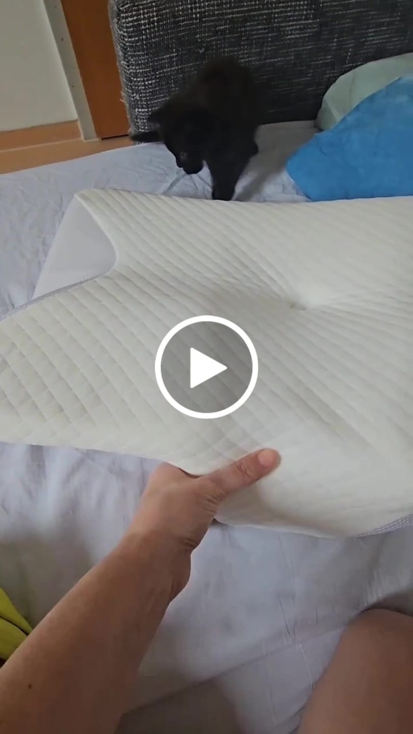 Customer video review of Levisa - Ortopedinen tukityyny 2.0