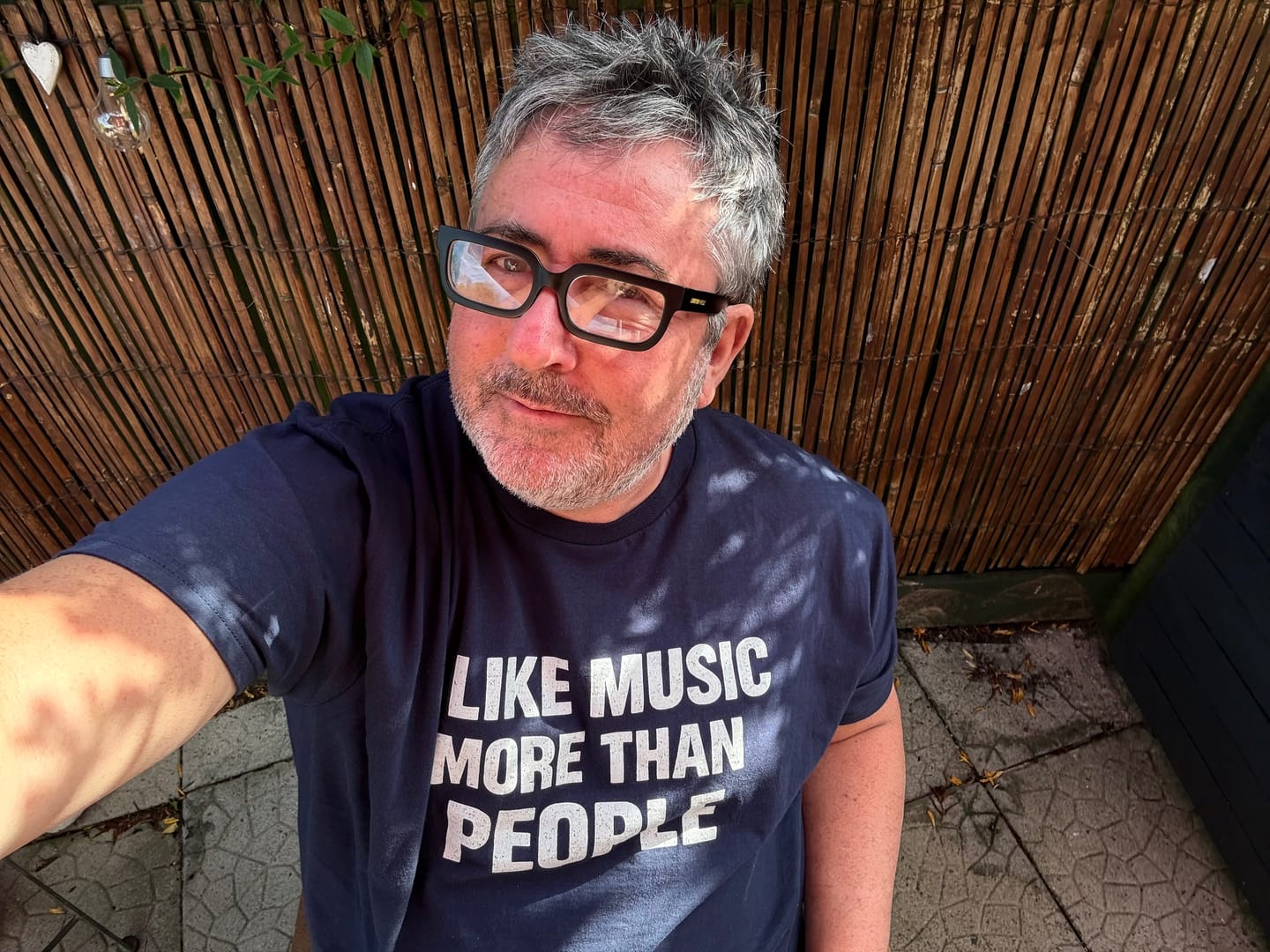 Customer photo review of I Like Music More Than T-Shirt