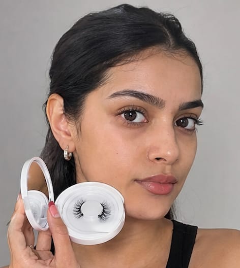 Customer photo review of Magnetic Eyelashes | Glue Free & Soft False Eyelashes