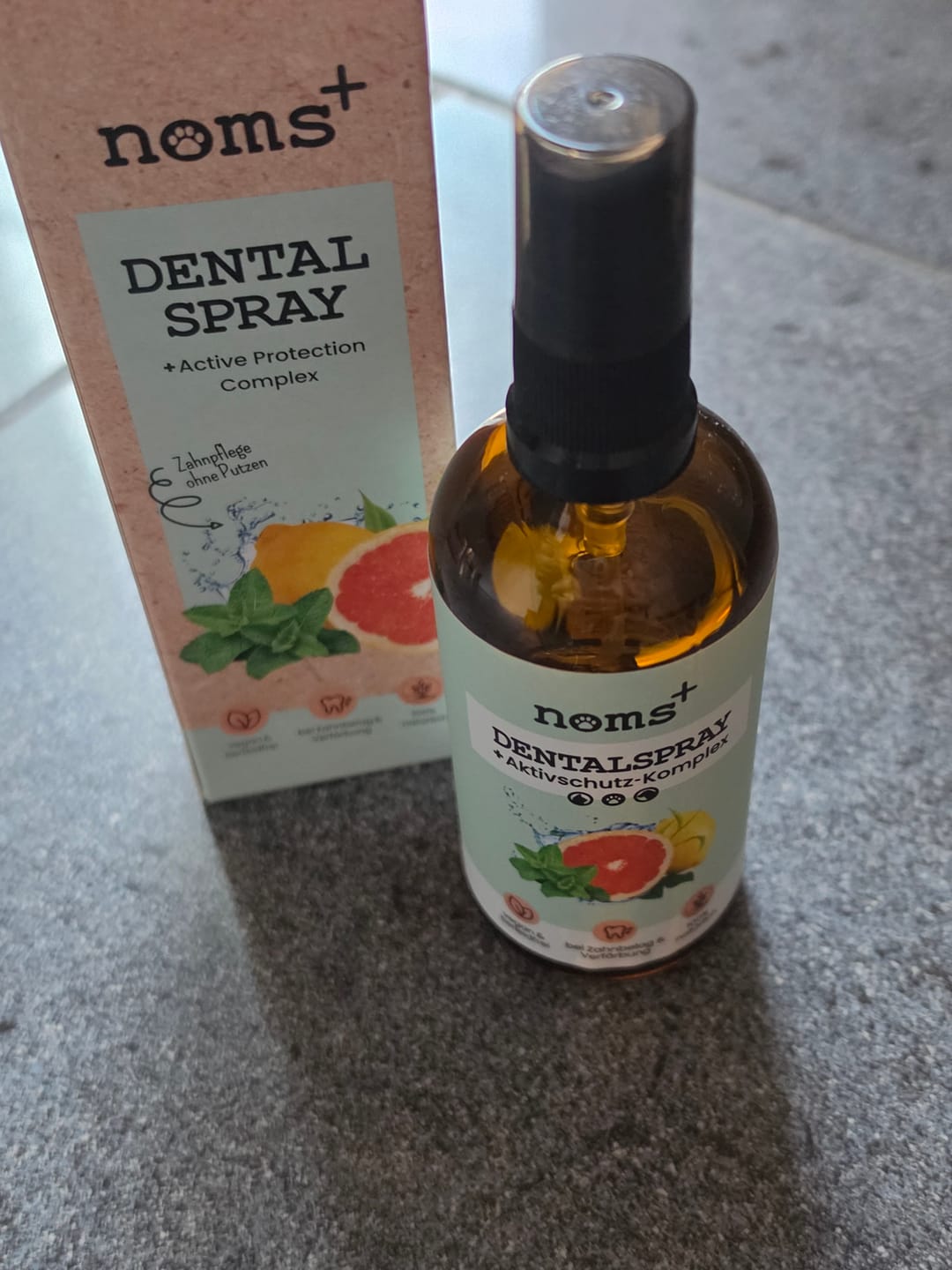 Customer photo review of Dentalspray bei Zahnstein für Hunde und Katzen