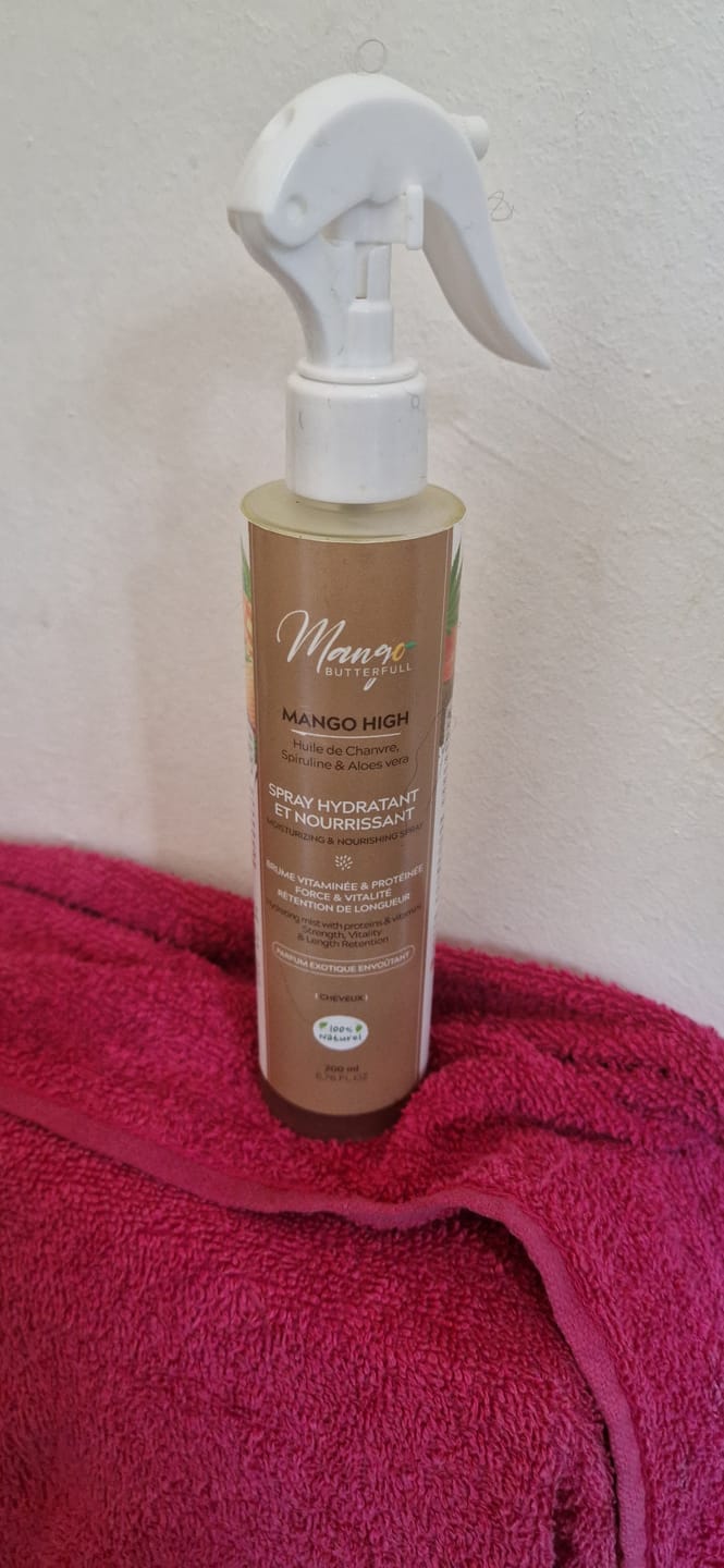 Customer photo review of Spray Hydratant et nourrissant - MANGO HIGH