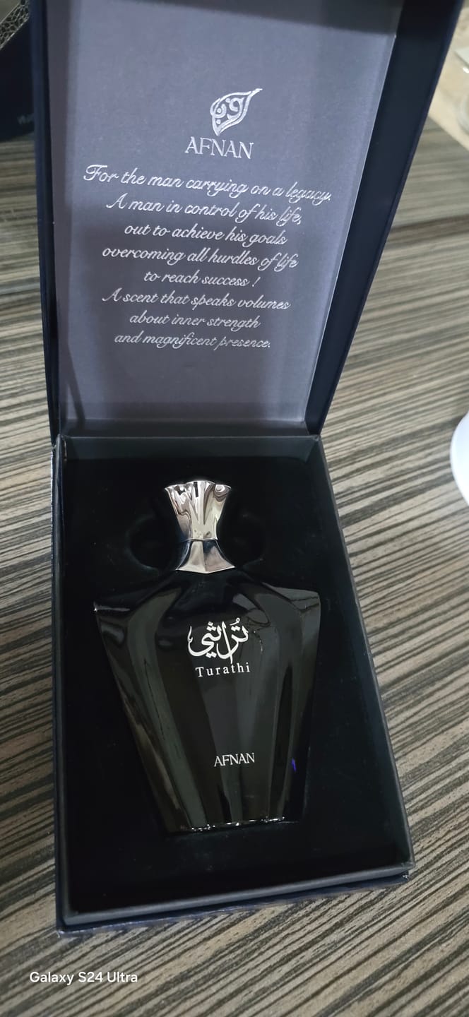 Customer photo review of AFNAN TURATHI BLUE EDP FOR MEN
