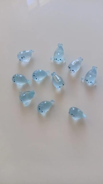 Customer photo review of Mini Seal Figurines