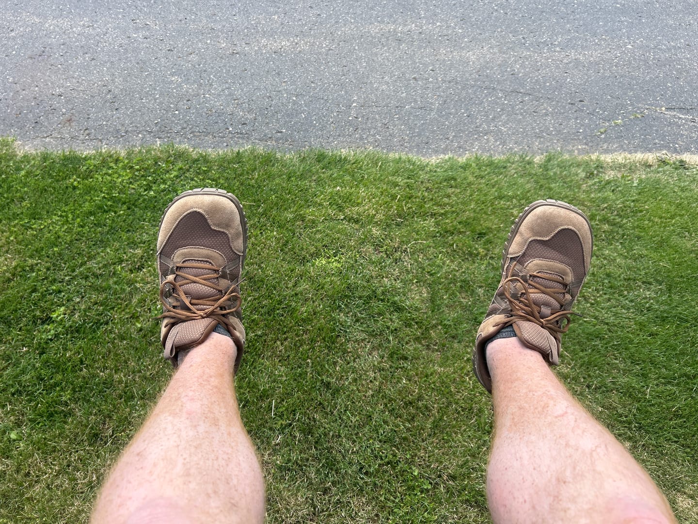 Customer photo review of Crag - Wide Toe Sneakers