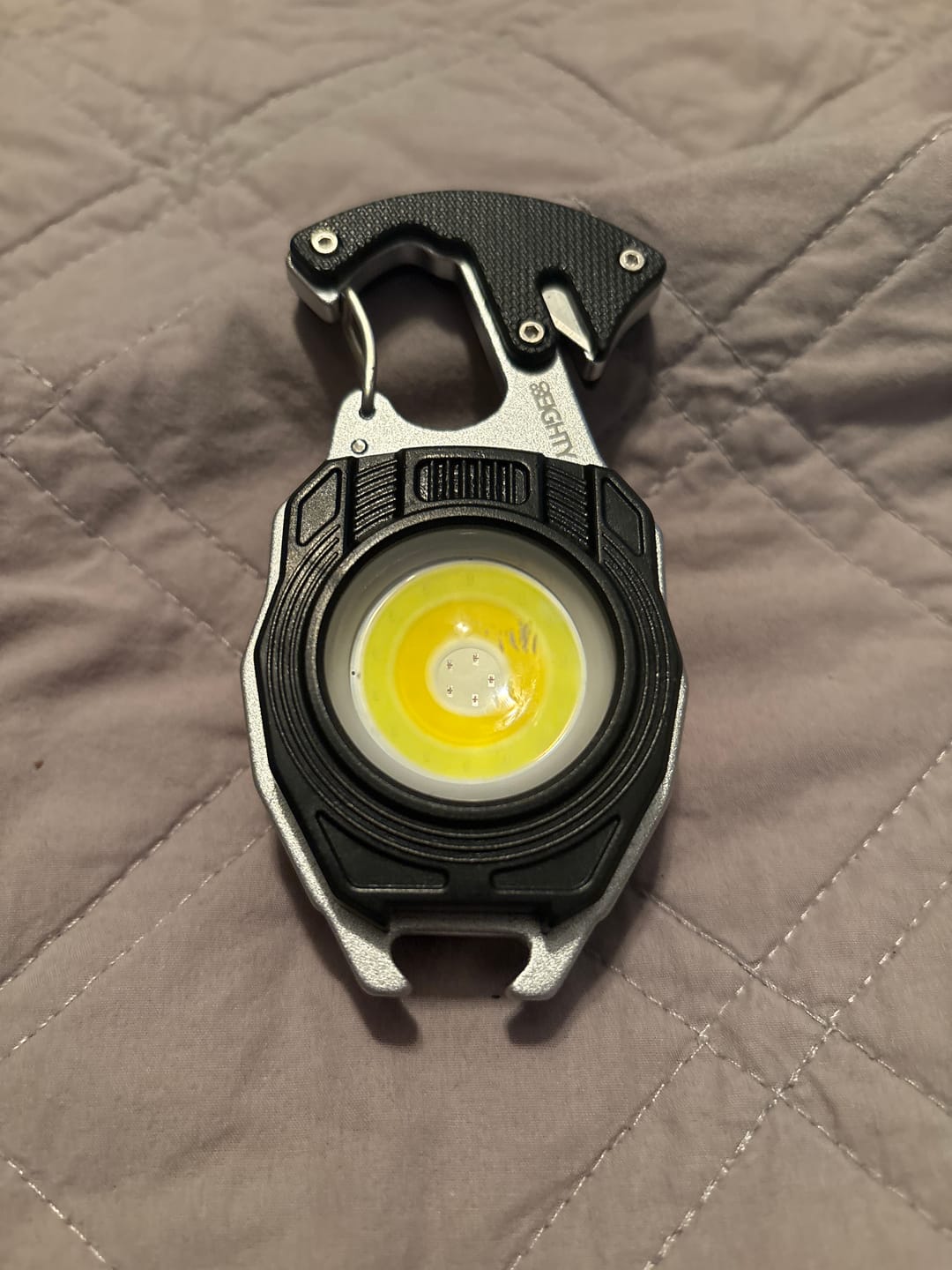 Customer photo review of 80Eighty® Flashlight Keychain