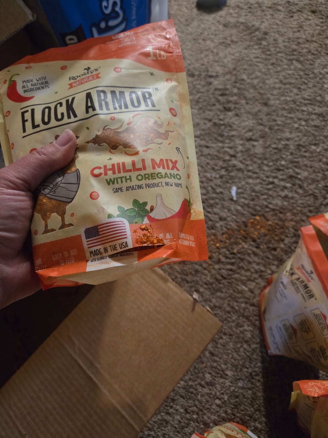 Customer photo review of Daily Worm Defense + Gut Support