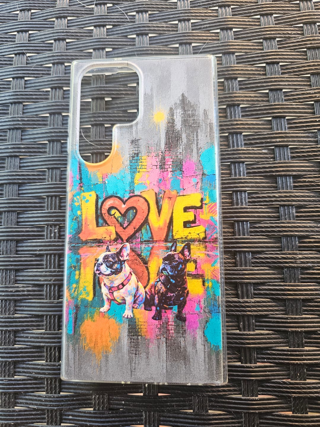 Customer photo review of Personalisierte Handyhülle - Streetart