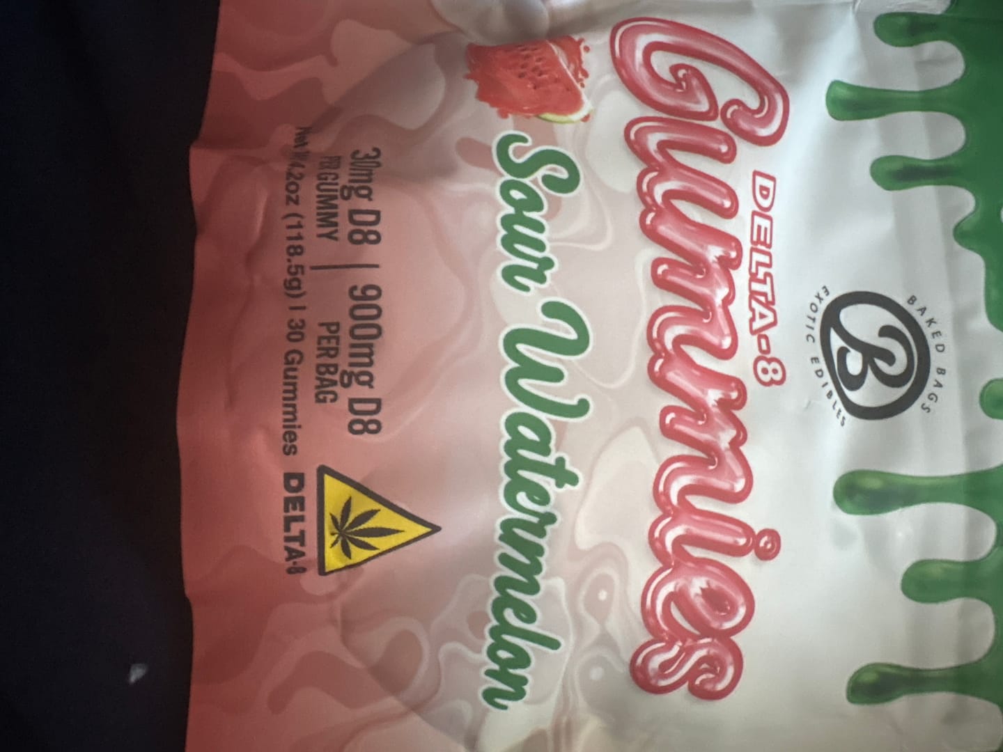 Customer photo review of GUMMIES - SOUR WATERMELON