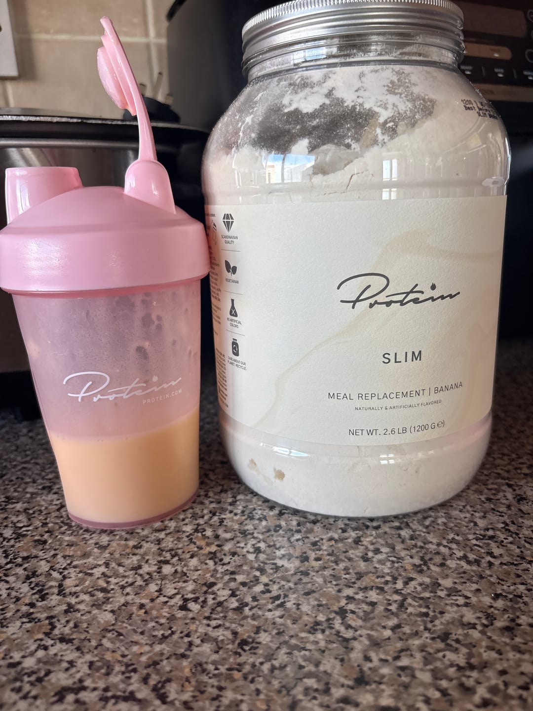 Customer photo review of Slim Meal Replacement | 34 Meals