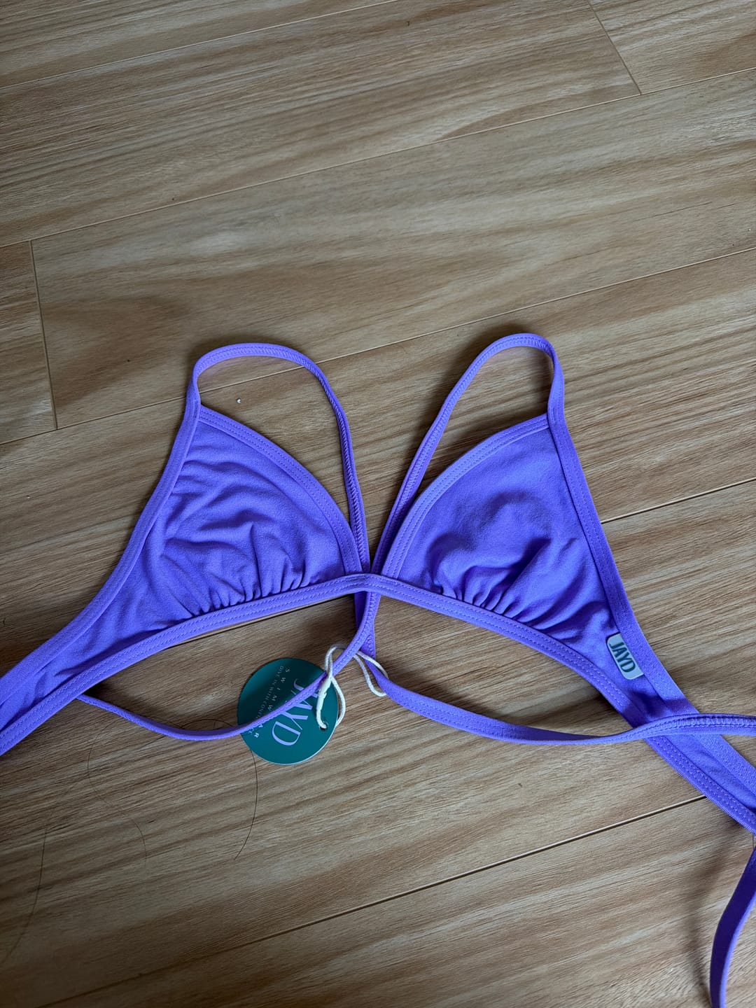 Customer photo review of TRIANGLE TOP - Lilac Haze