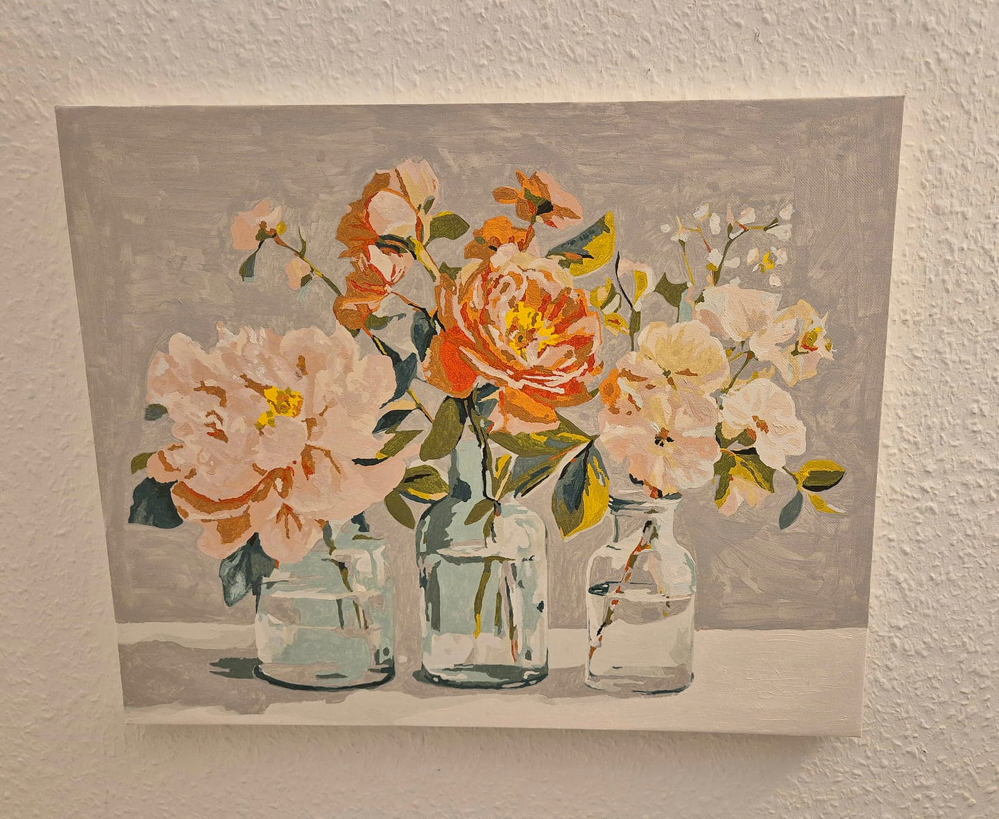 Customer photo review of Malen nach Zahlen - Botanisches Glas