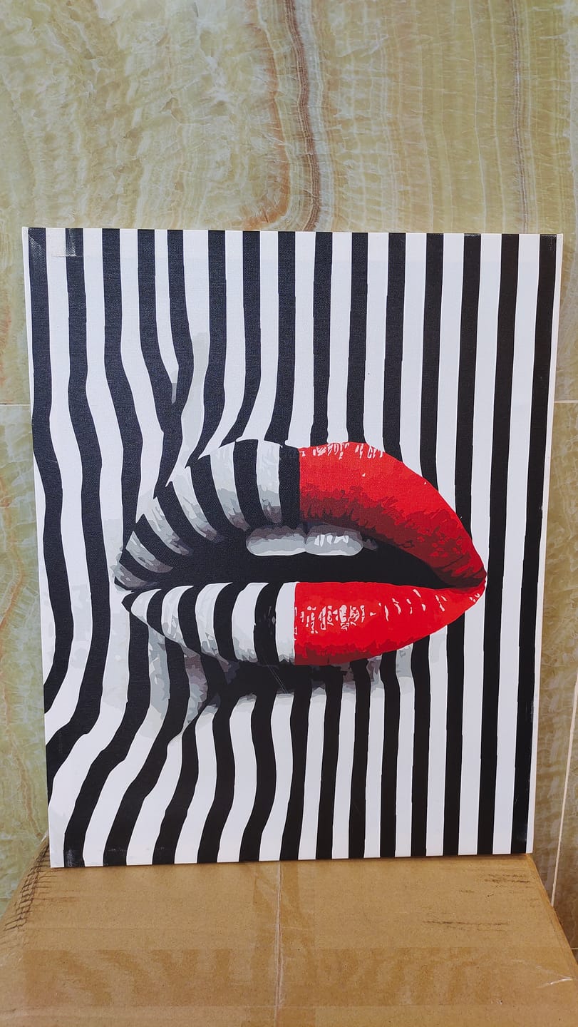 Customer photo review of Bold Expression | Paint by Number