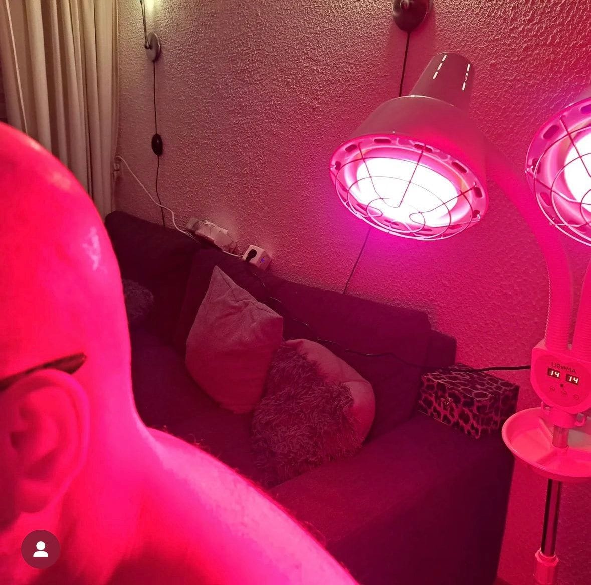 Customer photo review of LIROMA® Infraroodlamp Dubbele kop – 507 – Ideaal voor thuis