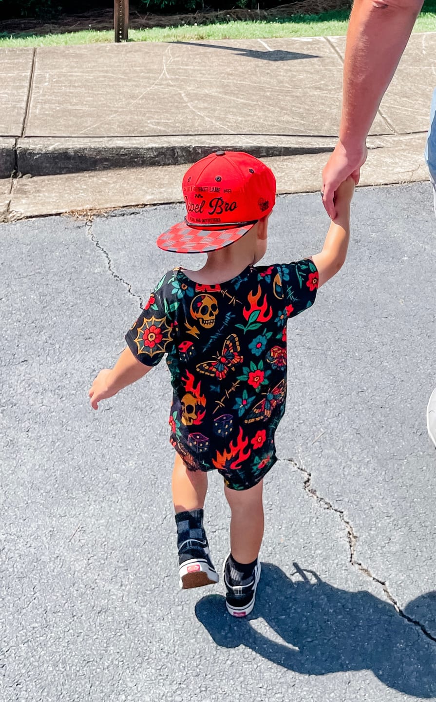 Customer photo review of Bummie Two Piece Set in Inkworks