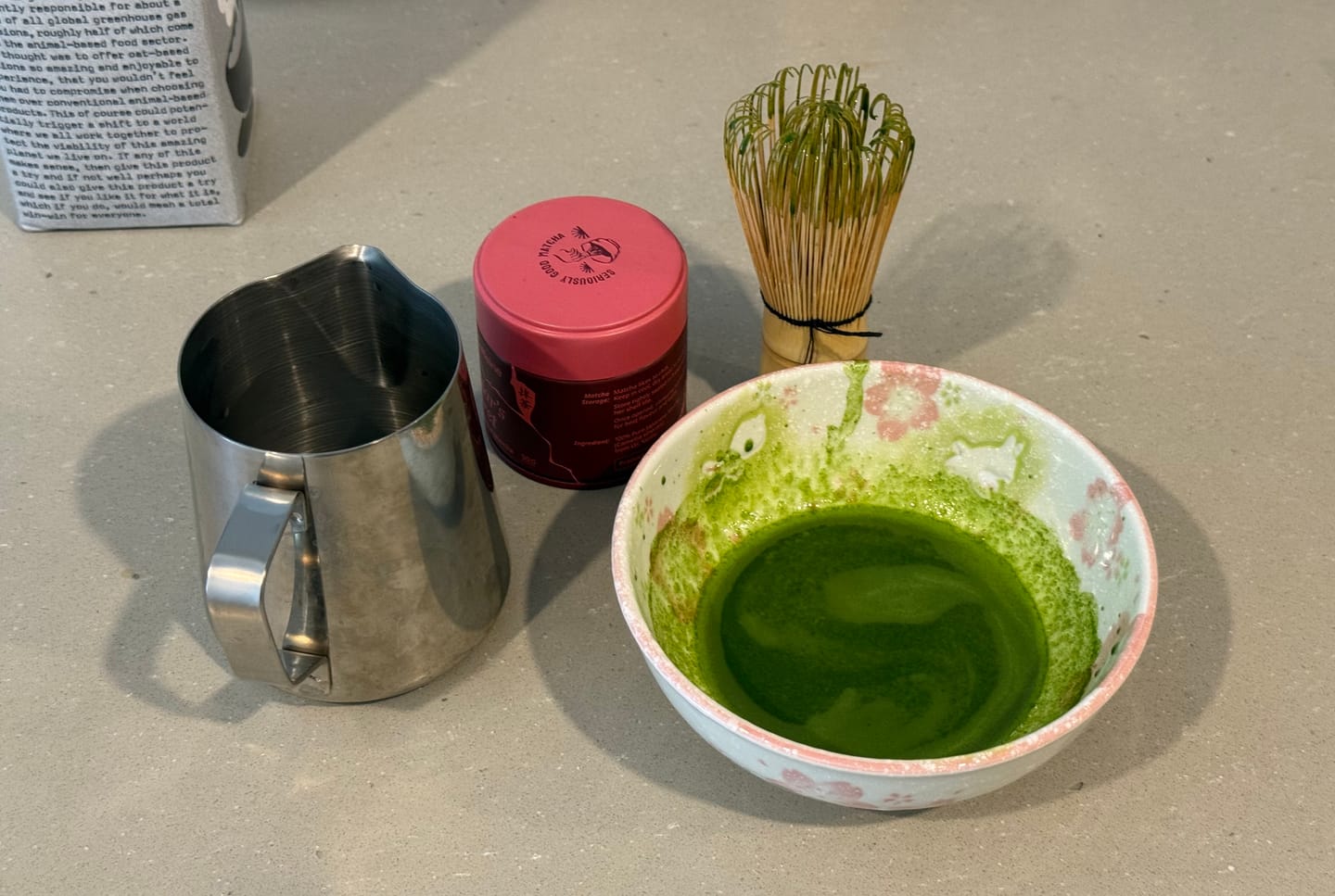Customer photo review of Scholar's Secret - Supreme Ceremonial Matcha
