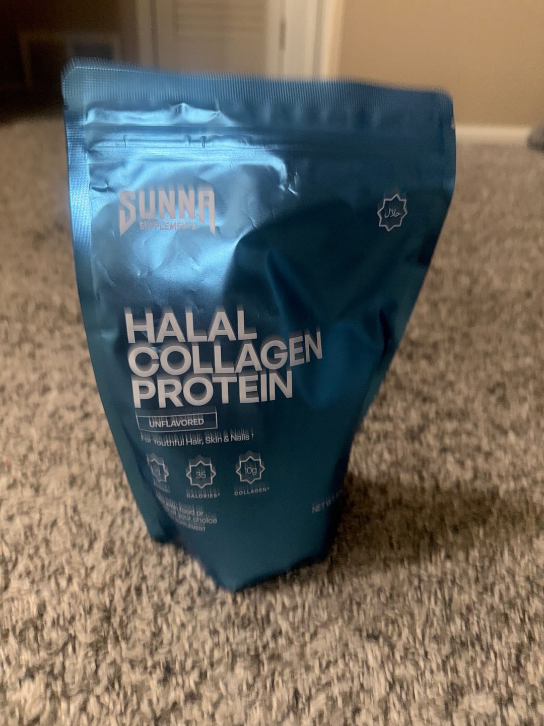 Customer photo review of Halal Collagen Protein