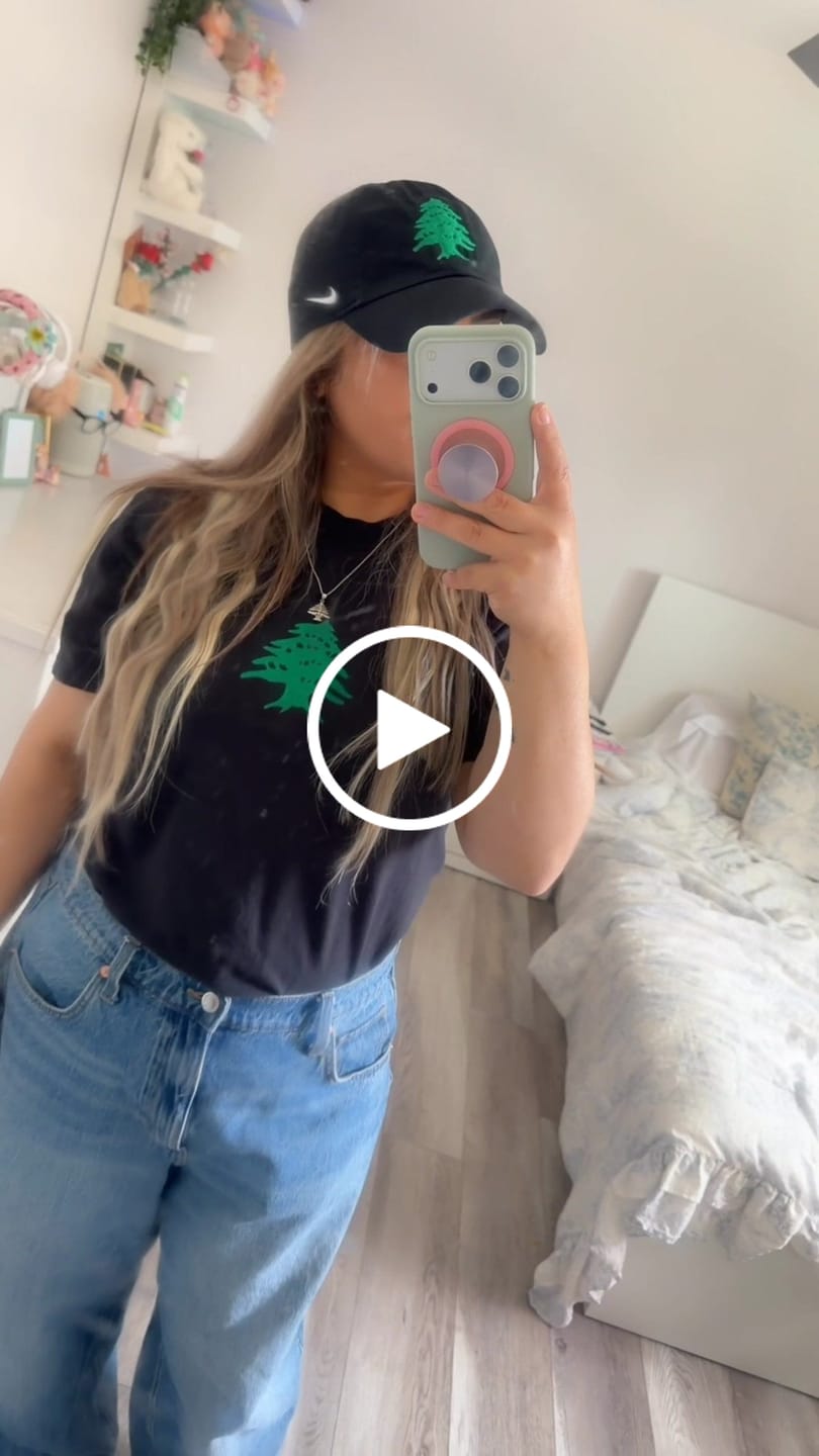 Customer video review of Nike x Nafas Lebanese Cedar Embroidered Set (Cap + Tee Bundle)