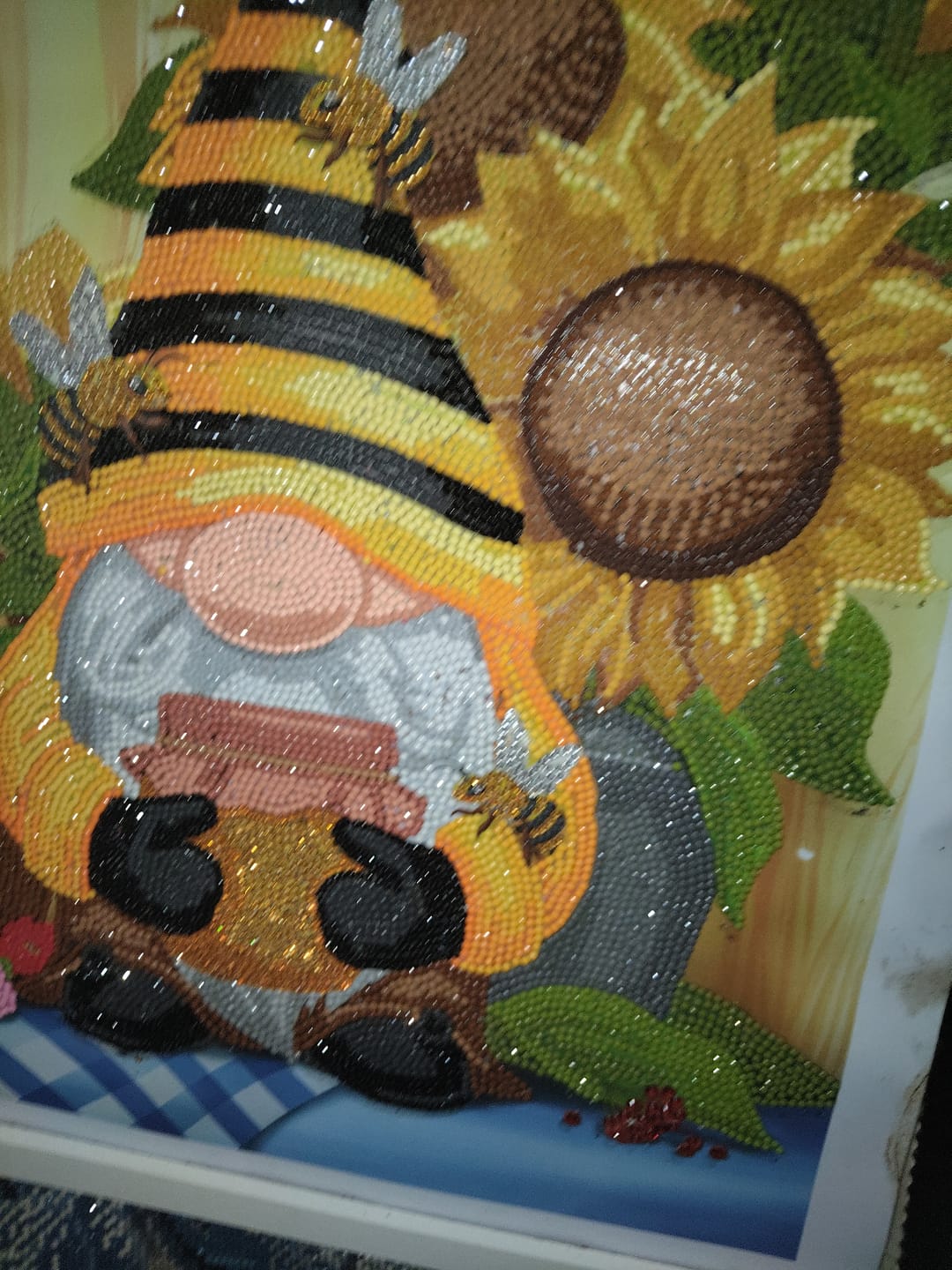 Customer photo review of Wildlife Crystal Art Mystery Box